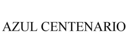 AZUL CENTENARIO trademark