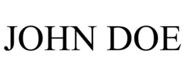 JOHN DOE trademark