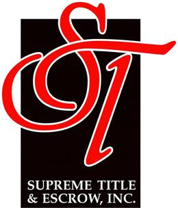 ST SUPREME TITLE & ESCROW, INC. trademark