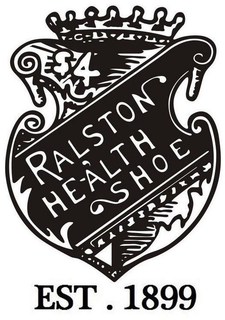 RALSTON HEALTH SHOE $4 EST.1899 trademark