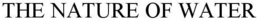 THE NATURE OF WATER trademark
