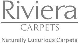 RIVIERA CARPETS NATURALLY LUXURIOUS CARPETS trademark