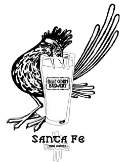 BLUE CORN BREWERY SANTA FE NEW MEXICO trademark