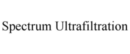 SPECTRUM ULTRAFILTRATION trademark