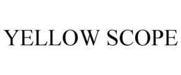YELLOW SCOPE trademark