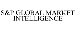 S&P GLOBAL MARKET INTELLIGENCE trademark