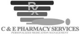 RX C&E PHARMACY SERVICES PERSONALIZED MEDICATION MANAGEMENT trademark