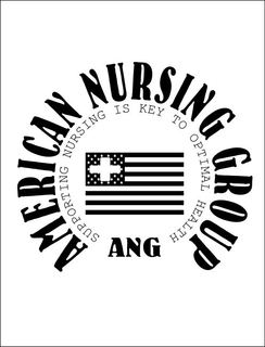 AMERICAN NURSING GROUP ANG SUPPORTING NURSING IS KEY TO OPTIMAL HEALTH trademark