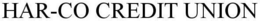HAR-CO CREDIT UNION trademark