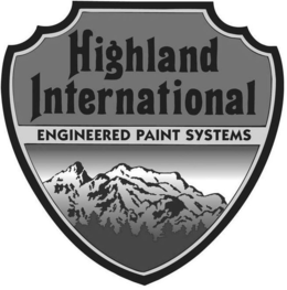 HIGHLAND INTERNATIONAL ENGINEERED PAINTS SYSTEMS trademark