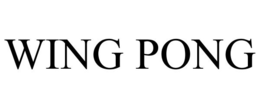 WING PONG trademark