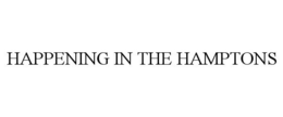 HAPPENING IN THE HAMPTONS trademark