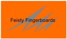 FEISTY FINGERBOARDS trademark