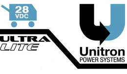 28 VDC ULTRALITE UNITRON POWER SYSTEMS trademark