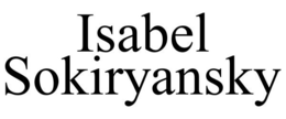 ISABEL SOKIRYANSKY trademark