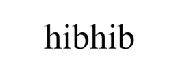 HIBHIB trademark