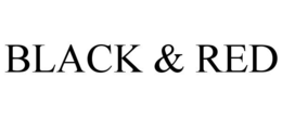 BLACK & RED trademark