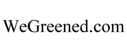 WEGREENED.COM trademark