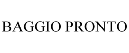 BAGGIO PRONTO trademark