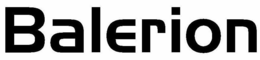 BALERION trademark