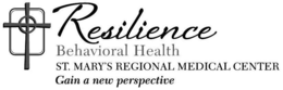 RESILIENCE BEHAVIORAL HEALTH ST. MARY'S REGIONAL MEDICAL CENTER GAIN A NEW PERSPECTIVE trademark