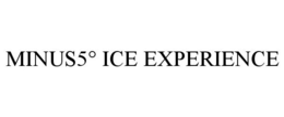 MINUS5° ICE EXPERIENCE trademark