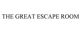 THE GREAT ESCAPE ROOM trademark