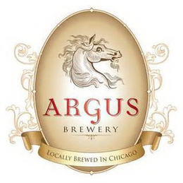 ARGUS BREWERY LOCALLY BREWED IN CHICAGO trademark