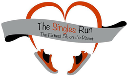 THE SINGLES RUN THE FLIRTIEST 5K ON THEPLANET trademark