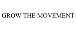 GROW THE MOVEMENT trademark