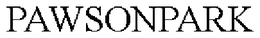 PAWSONPARK trademark