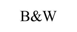 B&W trademark