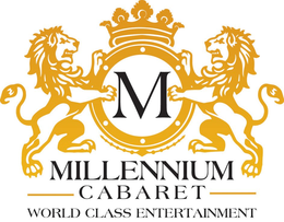 M MILLENNIUM CABARET WORLD CLASS ENTERTAINMENT trademark