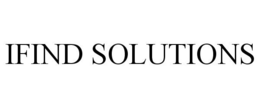 IFIND SOLUTIONS trademark