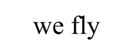 WE FLY trademark