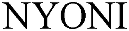 NYONI trademark