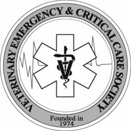 VETERINARY EMERGENCY & CRITICAL CARE SOCIETY FOUNDED IN 1974 V trademark