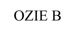 OZIE B trademark