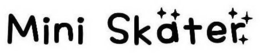 MINI SKATER trademark