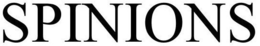 SPINIONS trademark