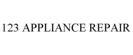 123 APPLIANCE REPAIR trademark
