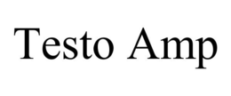 TESTO AMP trademark