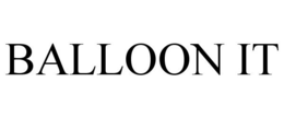 BALLOON IT trademark