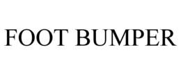 FOOT BUMPER trademark