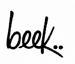 BEEK.. trademark