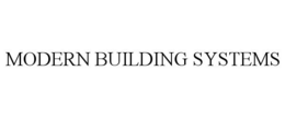 MODERN BUILDING SYSTEMS trademark