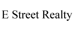 E STREET REALTY trademark