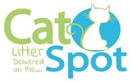 CAT SPOT LITTER DELIVERED  ON THE . . . trademark