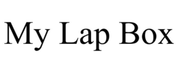 MY LAP BOX trademark