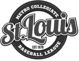 ST. LOUIS METRO COLLEGIATE BASEBALL LEAGUE EST. 1979 trademark
